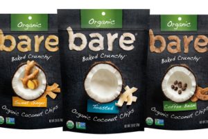 Bare Snacks launches organic coconut chips