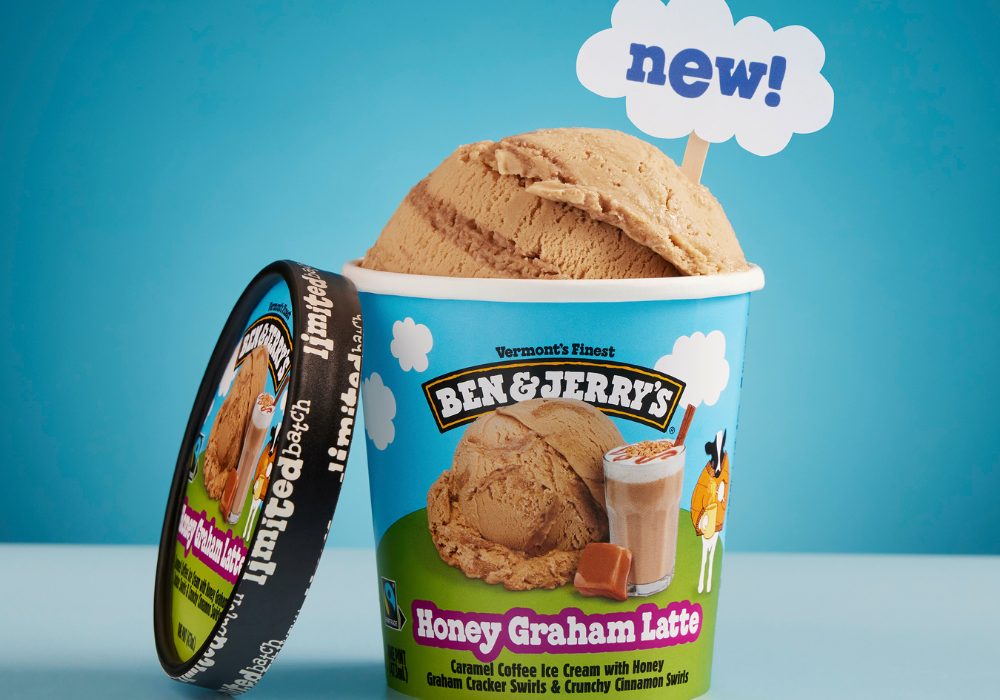 Ben & Jerry's launches new Honey Graham Latte flavour - Sweets