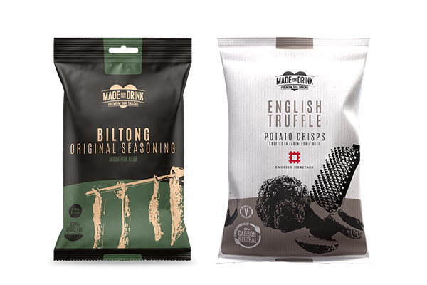 Made For Drink releases new Biltong while its flagship English Truffle Crisps make debut in Waitrose