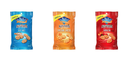 Blue Diamond Nut-Thins gets snack bags