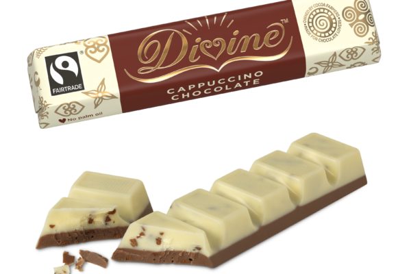 Divine Chocolate launches cappuccino chocolate bar