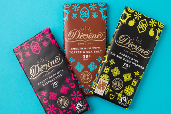 Divine Chocolate launches three new bars into Co-op