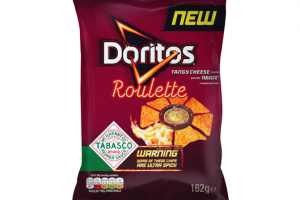 Doritos relaunches Roulette range with Tabasco sauce