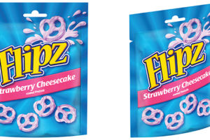 pladis launches new Flipz Strawberry Cheesecake flavour