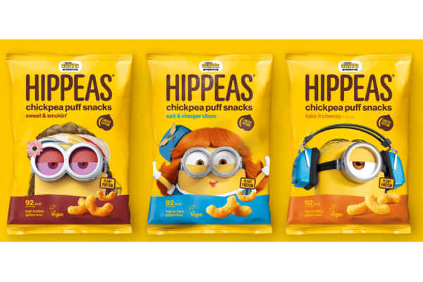 Hippeas launches limited edition Minions-themed snacks