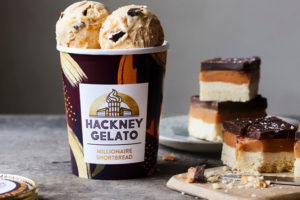 Hackney Gelato launches UK’s first Millionaire Shortbread gelato