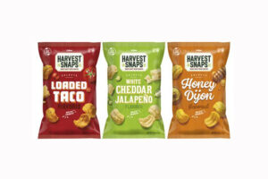 Oven-baked navy beans crisps launched by Harvest Snaps
