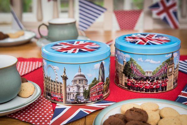Electropac marks Royal Wedding with musical biscuit tin