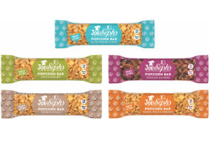 Joe & Seph's launches premium popcorn bar range