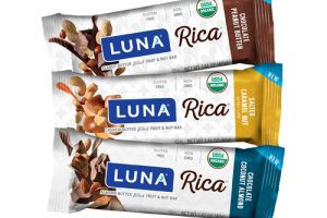 Luna extends snack bar range for women