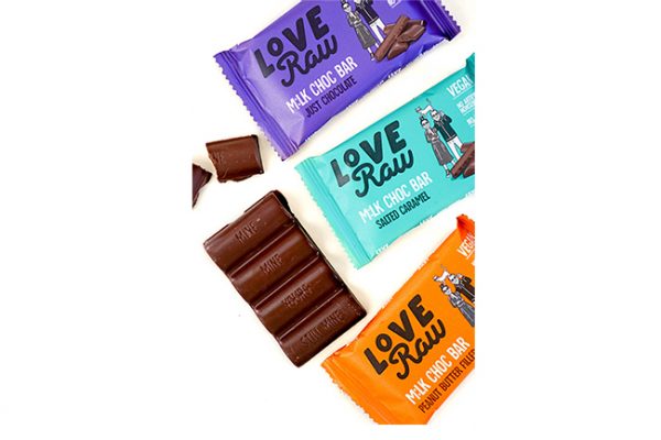 LoveRaw launches vegan milk chocolate bar alongside major rebrand