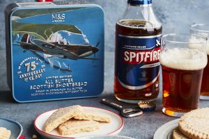 M&S commemorates VE Day with Spitfire shortbread