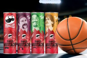 Pringles launches new March Moustache Collection