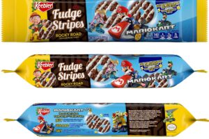 Keebler launches limited-edition Mario Kart Fudge Stripes Rocky Road Cookies
