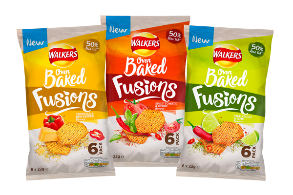 Walkers adds Fusions variation to its Oven Baked range