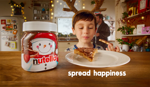 Nutella prepares for Christmas