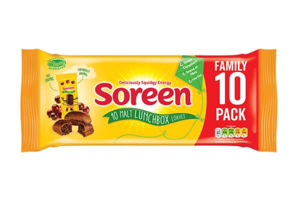 Soreen launches 10-Pack of Malt Lunchbox Loaves