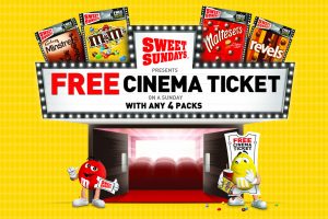 M&M’s free cinema ticket promotion returns
