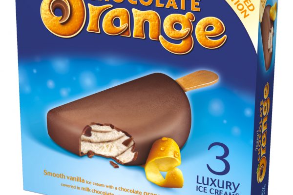 Chocolate orange ice cream