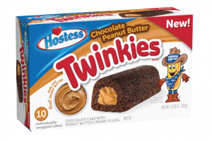 Hostess presents Chocolate Peanut Butter Twinkies