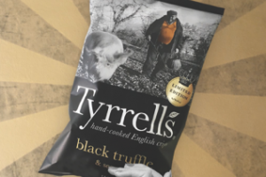 Tyrrells launches new Black Truffle & Sea Salt Crisps