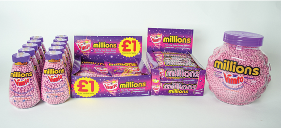 Vimto flavoured Millions arrive in UK
