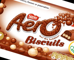 Aero moves to biscuit aisle