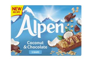 Alpen brings back coconut variant and new branding