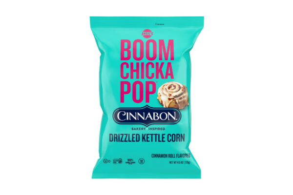 Angie's Boomchickapop introduces new Cinnabon Drizzled Kettle Corn