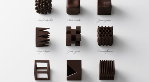 textured chocolate
