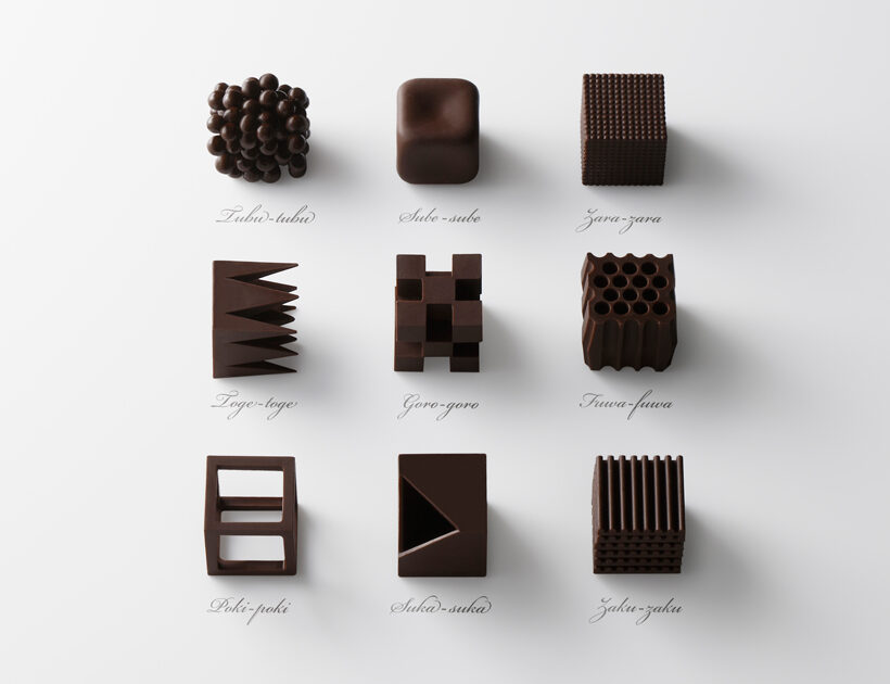 textured chocolate
