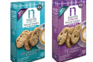 Nairn’s Oatcakes expands gluten-free range