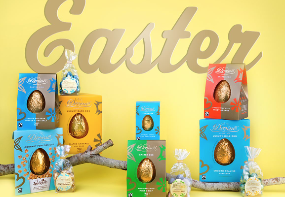 Divine bolsters Easter eggs range
