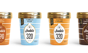 Jude’s new lower calorie and vegan flavours hit shelves