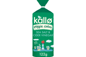Kallø launches new sea salt and cider vinegar veggie cakes