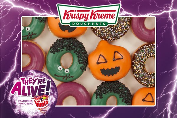 Krispy Kreme and Vimto join together for 'refreshingly different' doughnuts