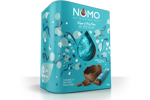 NOMO launches vegan and free-from Easter eggs