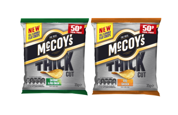 McCoy’s launches first thick cut flat crisp