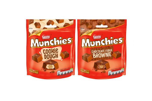 Nestlé adds two flavours to Munchies brand