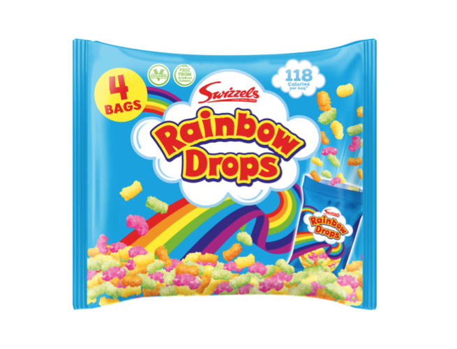 Rainbow Drops rebrand Sweets & Savoury Snacks World