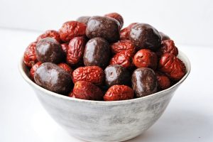 Chocolate coated red dates from Abakus Foods
