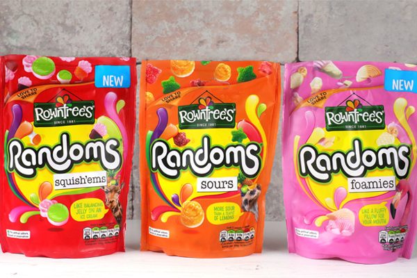 Rowntree’s re-brand sees four new additions to Randoms range