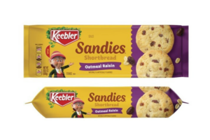 Keebler releases new Sandies Oatmeal Raisin