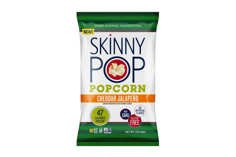 SkinnyPop introduces new Cheddar Jalapeño flavour Sweets & Savoury