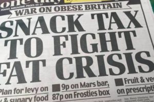 Can proposals for a world first snacks tax in the UK tackle the obesity crisis?