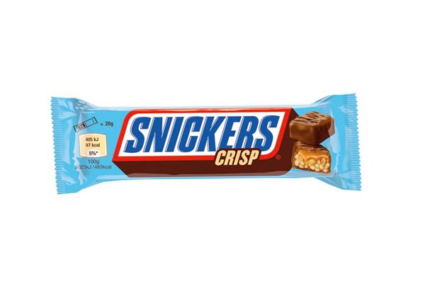 Mars Wrigley introduces Snickers Crisp
