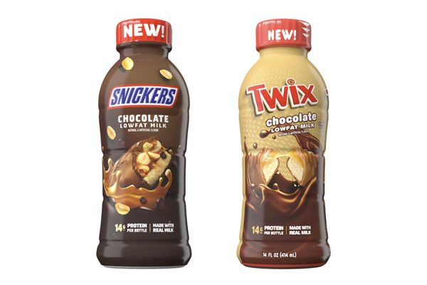 Nestlé USA introduces Snickers and Twix milks