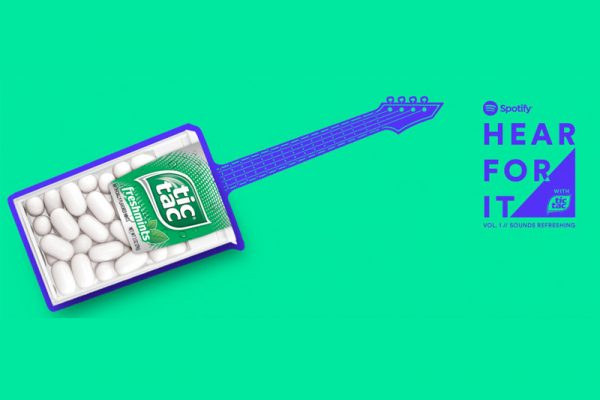 Tic Tac partners with Spotify for live music event