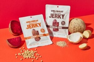 Unlimeat's plant-based jerky returns to Amazon