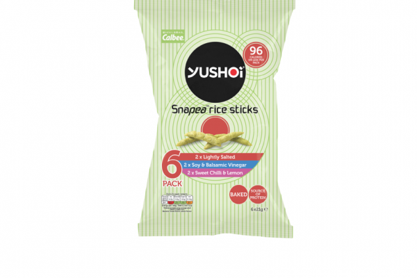 Yushoi Snapea rice sticks launch multipack